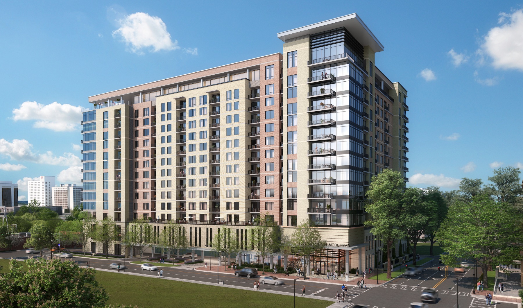 Exterior Rendering of Hanover Dilworth 